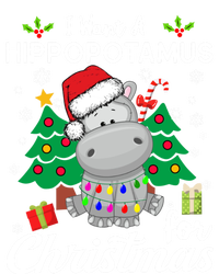 I Want A Hippopotamus For Christmas Xmas Hippo For Gift Women's Tri-Blend 3/4-Sleeve Raglan Shirt