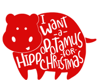 I Want A Hippopotamus For Christmas Xmas Hippo For Gift T-Shirt