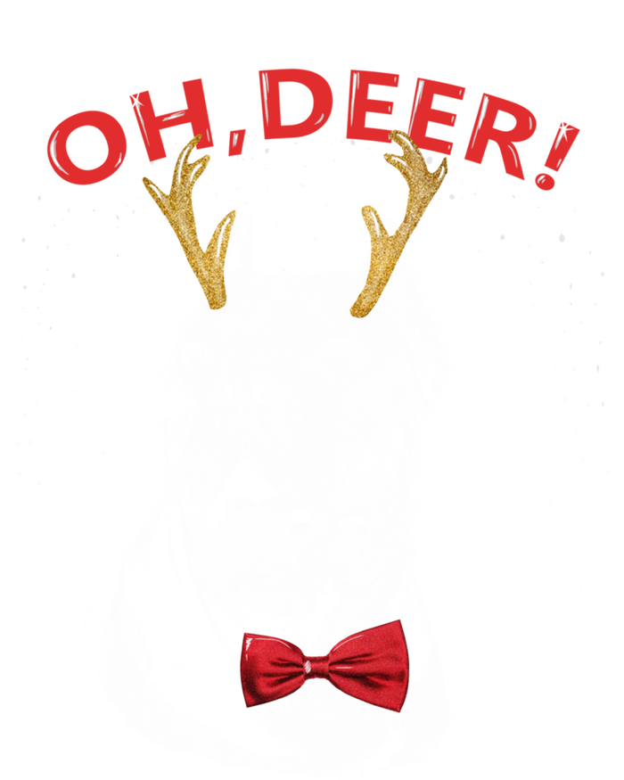 Oh Deer Cane Corso Xmas Red Bowtie Gift Kids Hoodie