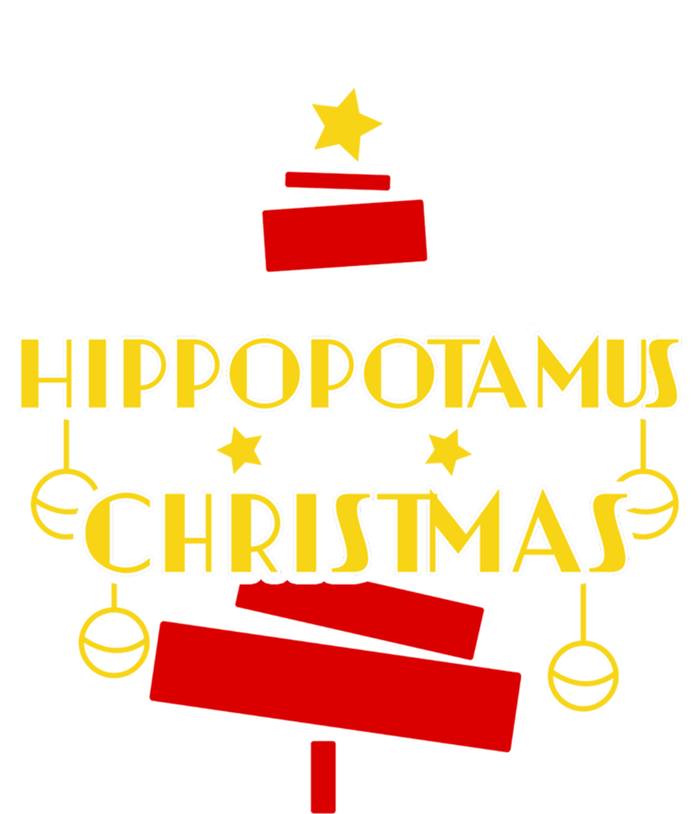 I Want A Hippopotamus For Christmas Xmas Hippo Gift T-Shirt