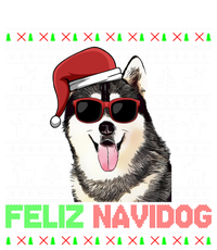 Siberian Husky Dog Feliz Navidog Funny Christmas Gift Premium Hoodie