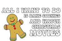 All I Want To Do Is Bake Cookies And Watch Christmas Movies Pullover Hoodie Long Sleeve Pajama Set