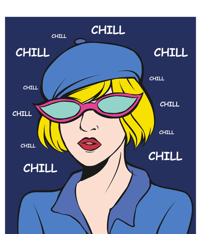 Chill Pop Art Women's T-Shirt