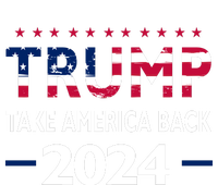 Donald Trump 2024 Take America Back Election The Return Pom Pom 12in Knit Beanie