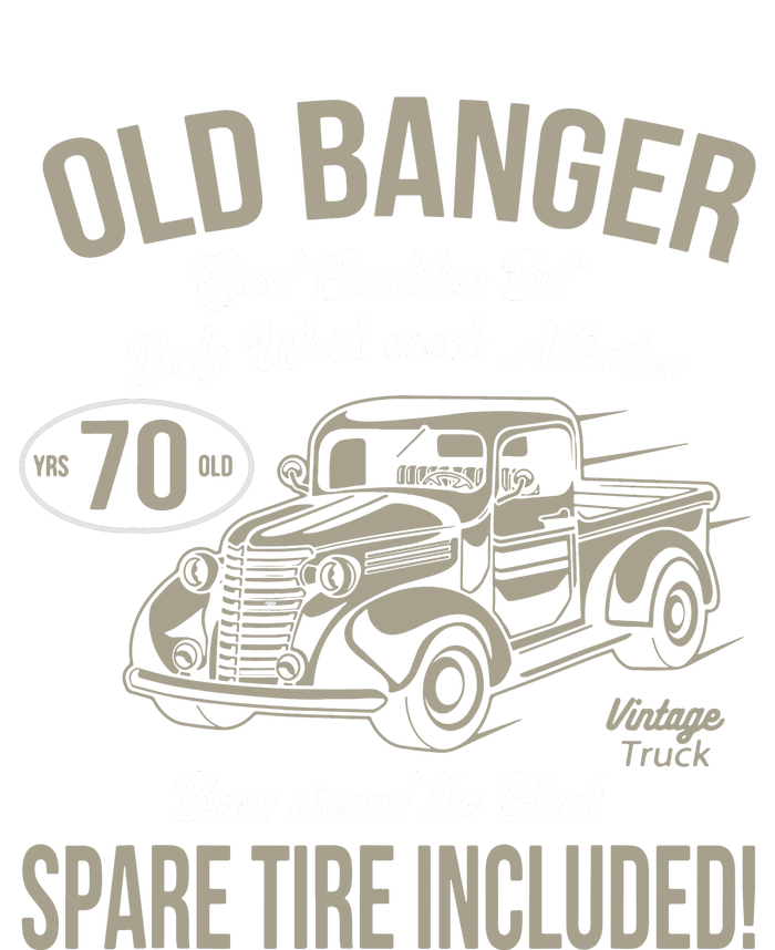 70th Birthday Vintage Old Banger 70 Years Old Gift T-Shirt