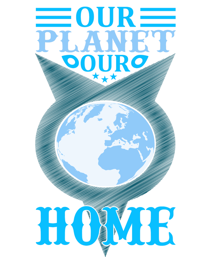 Our Planet Our Home Insulated Varsity Jacket