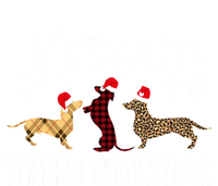 Dachshund Merry Christmas Cute Plaid Leopard Doxie Dog Xgiftmas Gift Sustainable Knit Beanie