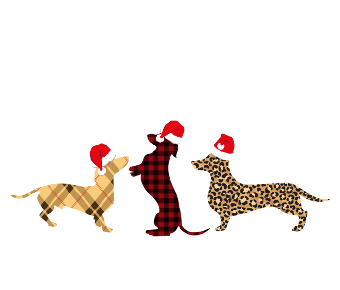 Dachshund Merry Christmas Cute Plaid Leopard Doxie Dog Xgiftmas Gift Sustainable Knit Beanie