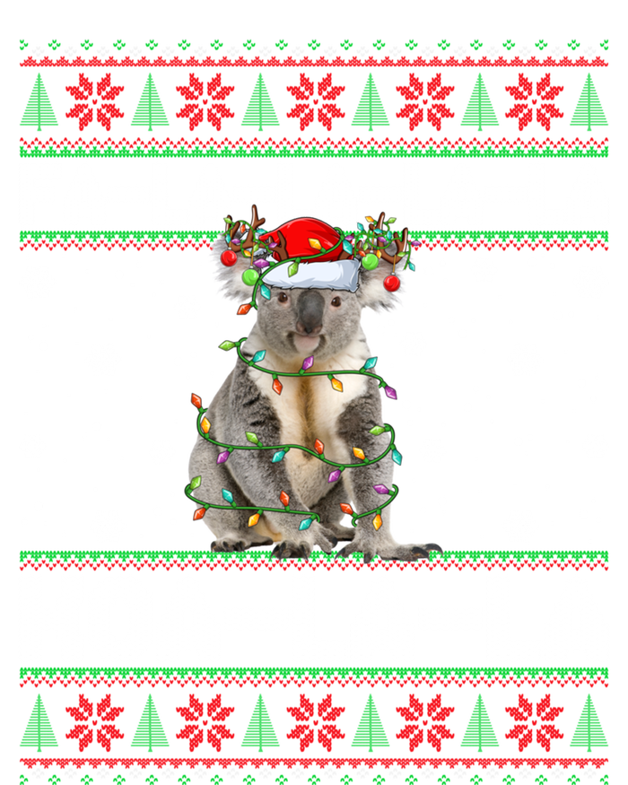 Fa La La Koa La La Koala Xmas Ugly Santa Koala Christmas Great Gift T-Shirt