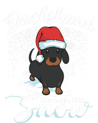 Daschund Through The Snow Dog Lovers Festive Gift T-Shirt