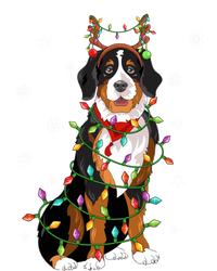 Xmas Lighting Reindeer Hat Bernese Mountain Dog Christmas Gift Sweatshirt