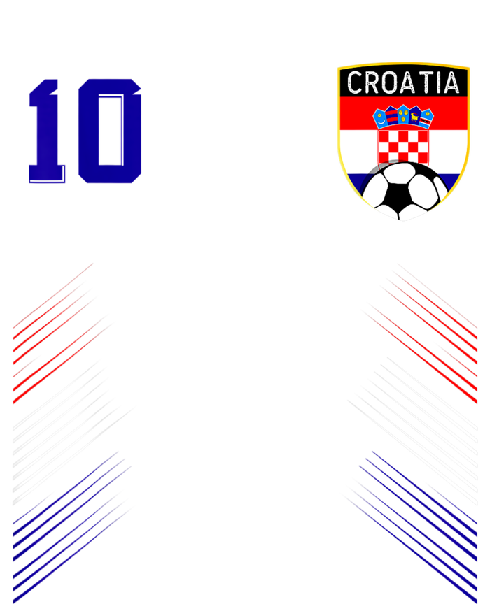 Croatia Soccer Croatian Football Retro 10 Jersey T-Shirt