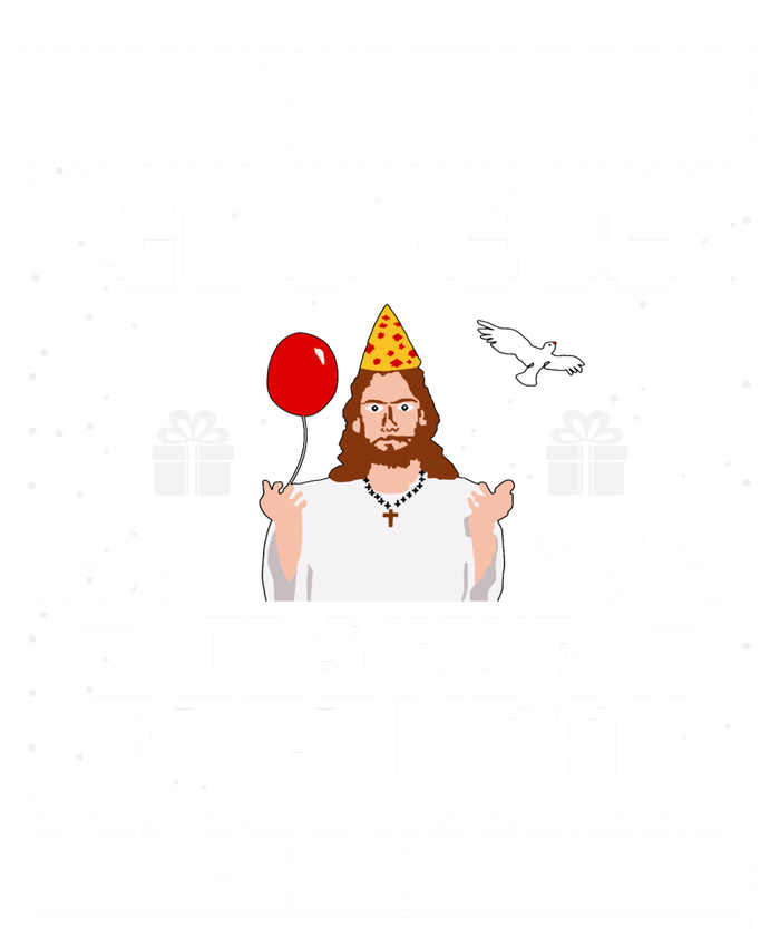 Go Jesus! Its Your Birthday Funny Christmas Fun Xmas 7 Panel Mesh Trucker Snapback Hat