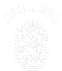 Funny Truckee River California Fishing Fly Fishing Performance Sprint T-Shirt