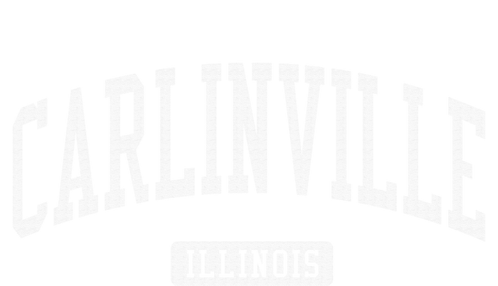 Carlinville Illinois IL Vintage Athletic Sports Women's V-Neck T-Shirt