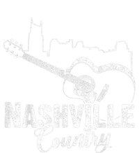 Nashville Skyline Tennessee Country Music Guitar Player T-Shirt