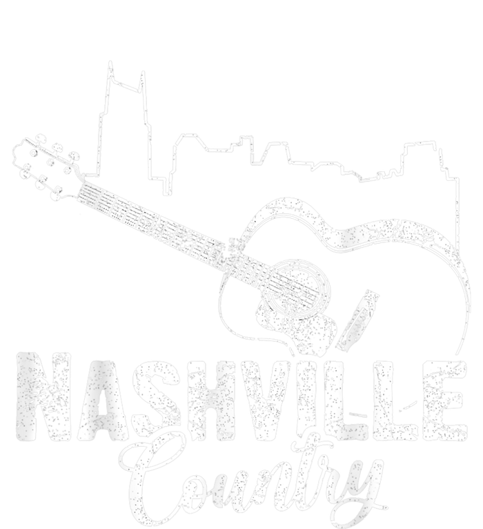 Nashville Skyline Tennessee Country Music Guitar Player T-Shirt