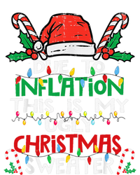 Funny Due to Inflation Ugly Christmas Sweaters Long Sleeve Shirt