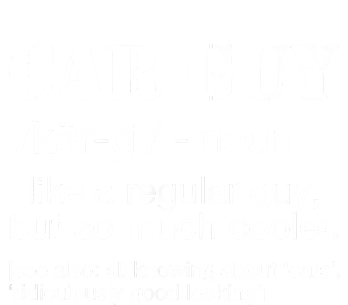 Funny Car Guy Cars Lover Racing Mechanics Car Guy Definition T-Shirt