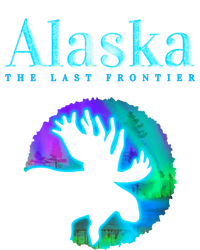 Alaska Moose Aurora Borealis The Last Frontier Funny Gift Kids Hoodie