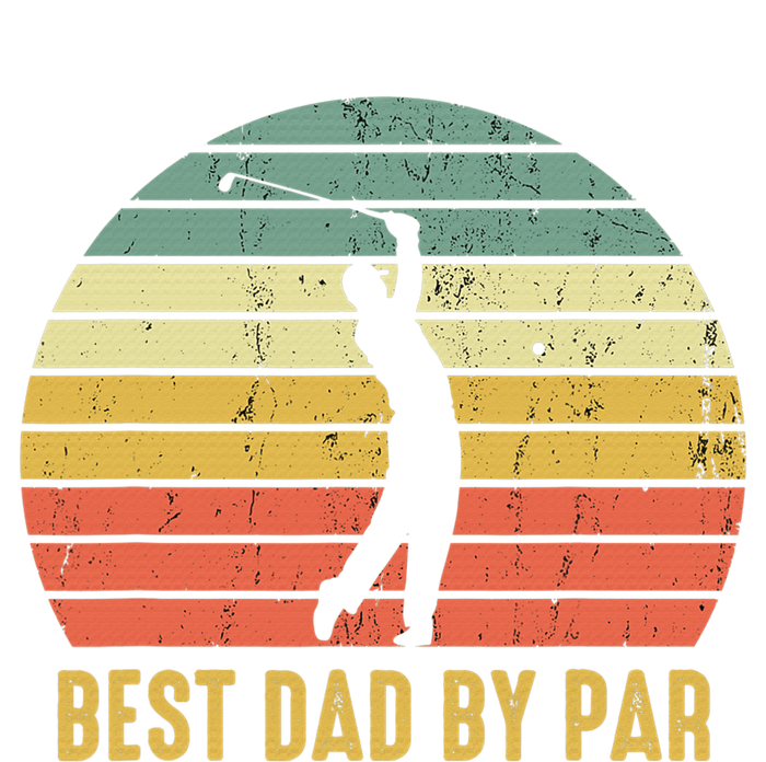 Retro Golfing Papa Golfer Golf Gifts For Fathers Day Striped Beanie with Solid Band