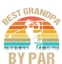 Vintage Best Grandpa By Par Family Golfer Golf Lover Toddler Hoodie