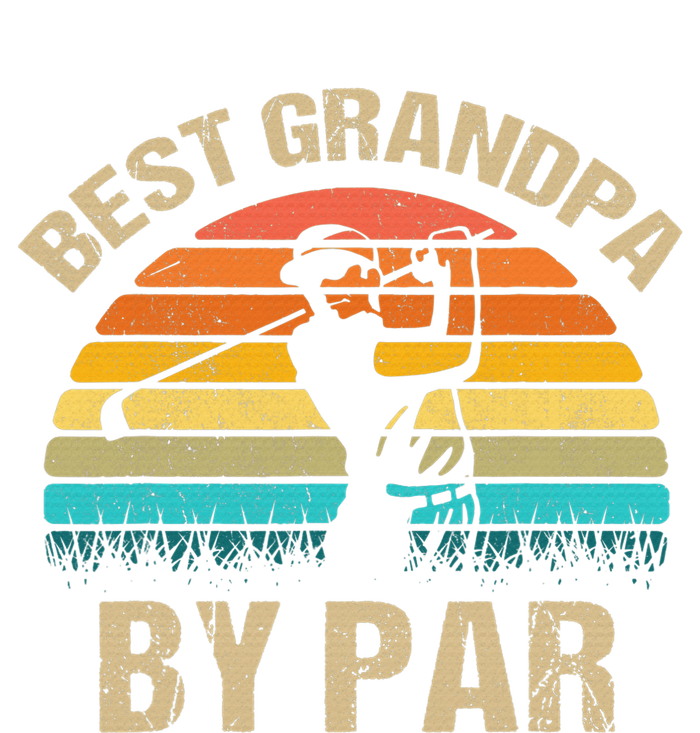 Vintage Best Grandpa By Par Family Golfer Golf Lover Toddler Hoodie