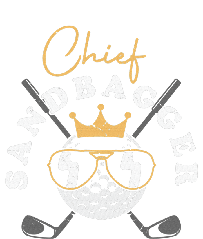 Chief Sandbagger Gift for Golf Meme BJJ Chess Sandbag Premium T-Shirt