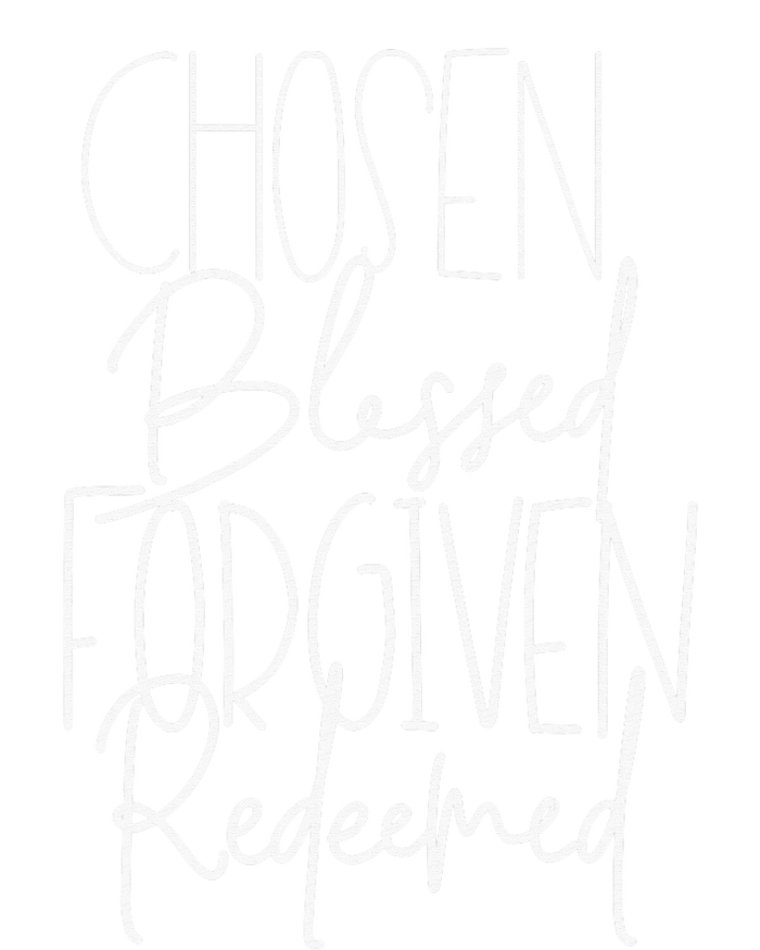 Blessed Chosen Redeemed Forgiven Christian Family  Performance Fleece Hoodie