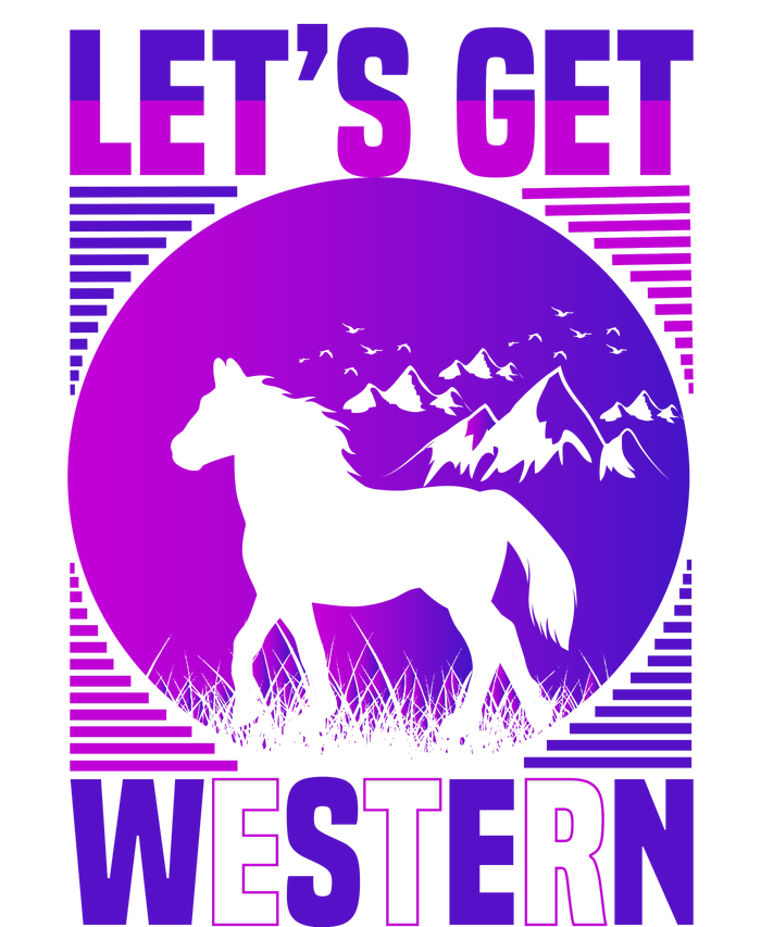 Let's Get Western Women's Pullover Hoodie