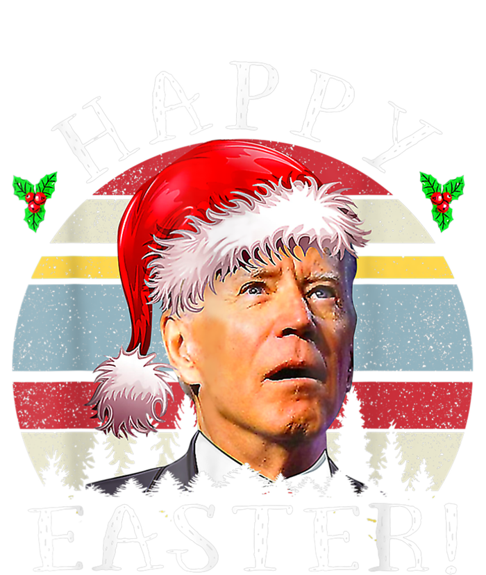 Santa Joe Biden Happy Easter Ugly Christmas T-Shirt