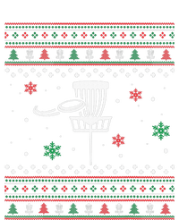 Merry Discmas Disc Golf Ugly Christmas Sweater Party Toddler Sweatshirt