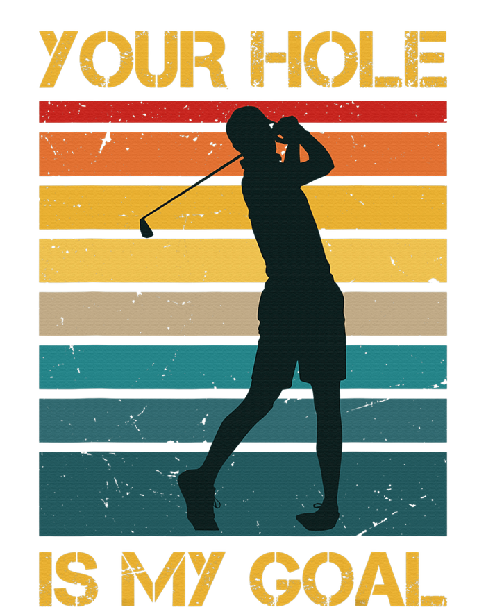 Funny Your Hole Is My Goal Golf Lovers Novelty Sustainable Knit Beanie