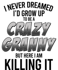 Funny I Never Dreamed I'd Grow Up To Be A Crazy Granny T-Shirt