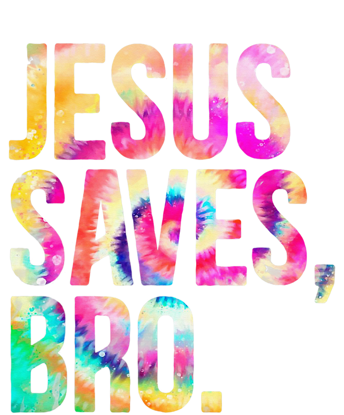 Jesus Saves Bro Tie Dye Christian Faith Jesus Lovers 16 in Basic Backpack