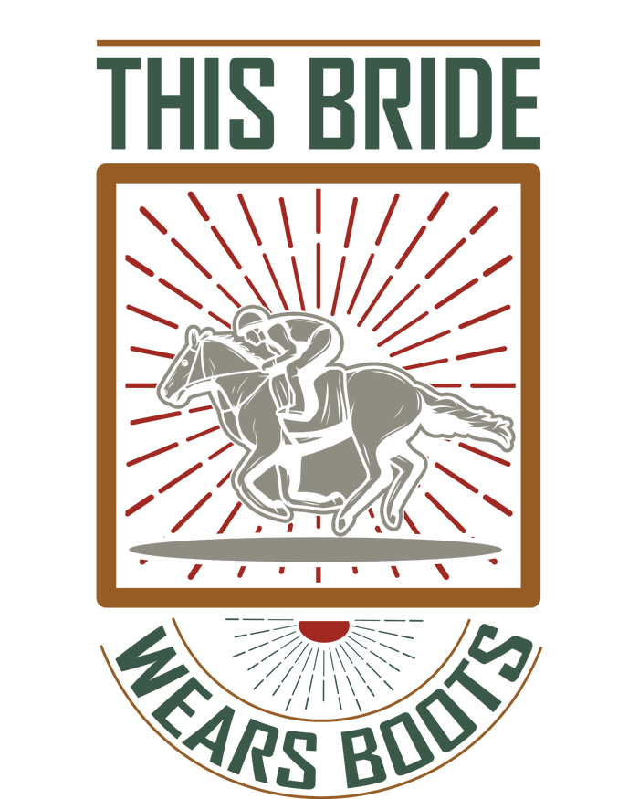 The Bride Wears Boots T-Shirt