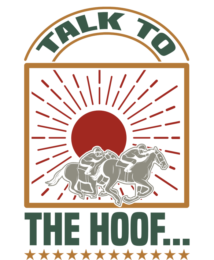 Talk To The Hoof Tall Hoodie