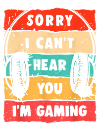 Funny Gamer Sorry I Can't Hear You I'm Gaming Coaster