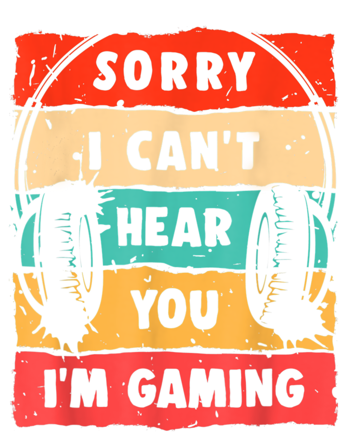 Funny Gamer Sorry I Can't Hear You I'm Gaming Coaster