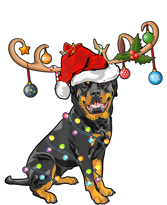 Rottweiler Xmas Santa's Reindeer Rottweiler Christmas Meaningful Gift Sweatshirt