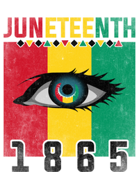 Juneteenth Celebration Eye Black History African American Gift T-Shirt