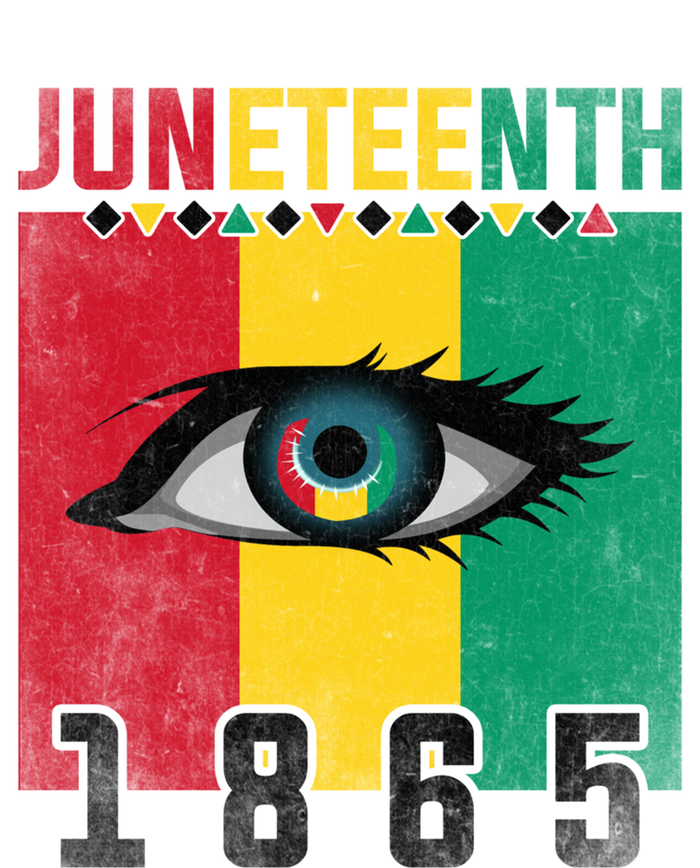 Juneteenth Celebration Eye Black History African American Gift T-Shirt