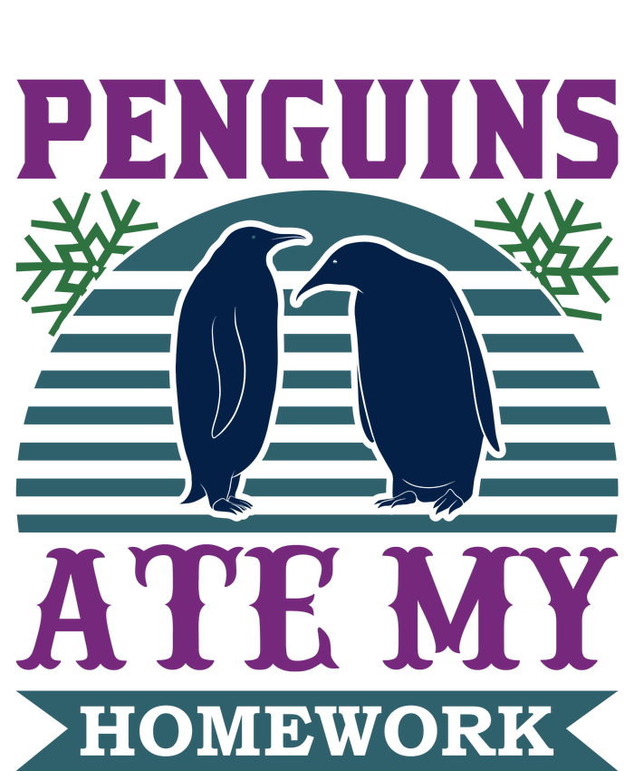 Penguins Ate My Homework T-Shirt