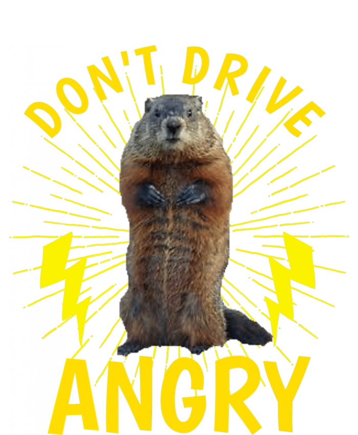 Groundhog Day Shirt Don't Drive Angry V-Neck T-Shirt