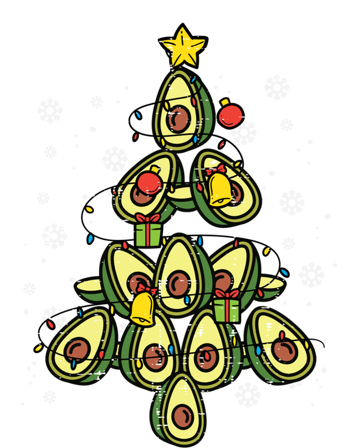 Avocado Christmas Tree Xmas Pajamas Pjs Fruit Lover Great Gift Kids Tie-Dye T-Shirt