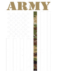 Army United States Thin Camo Line Flag Front And Back Women's Perfect Tri Rocker Tank