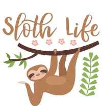 Sloth Life Pom Pom 12in Knit Beanie