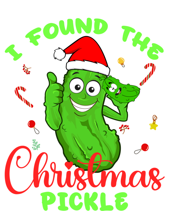 I Found The Christmas Pickle Funny Xmas Party Gift Sweatshirt