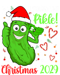 I Found The Pickle Christmas 2029 Funny Xmas Party Gift Kids Long Sleeve Shirt