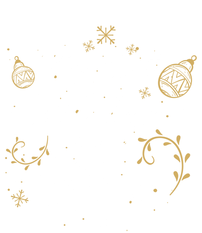 My Last Christmas As A Miss Gift Future Bride Wife Funny Gift T-Shirt